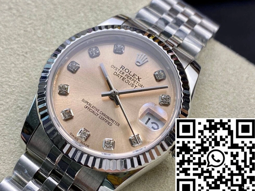 31MM Factory Datejust Rolex Dial Diamond-set EW 0518